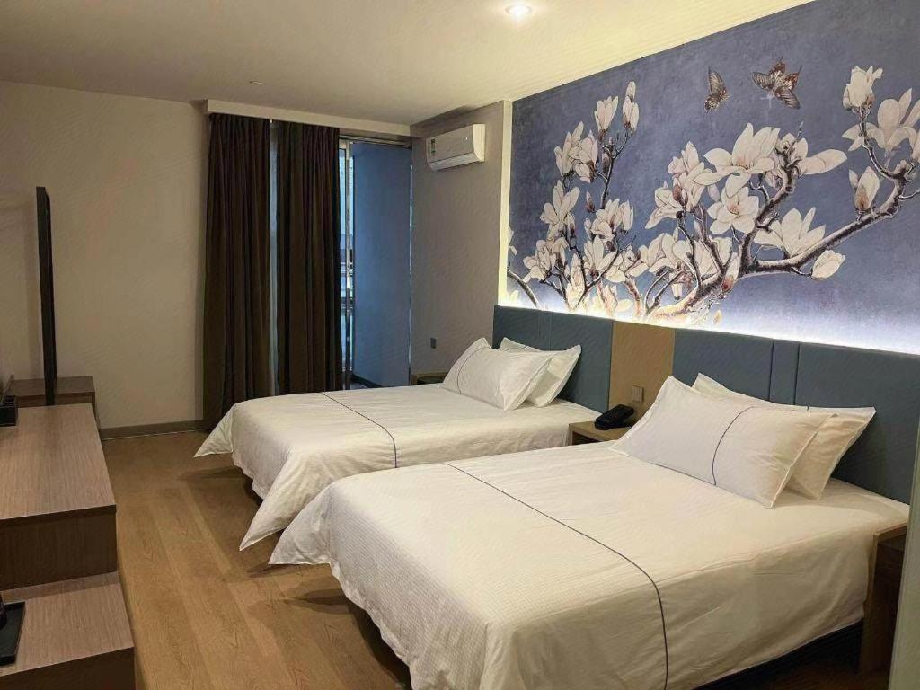Magnotel Hotel Shanghai Railway Station Magnolia Plaza Buitenkant foto