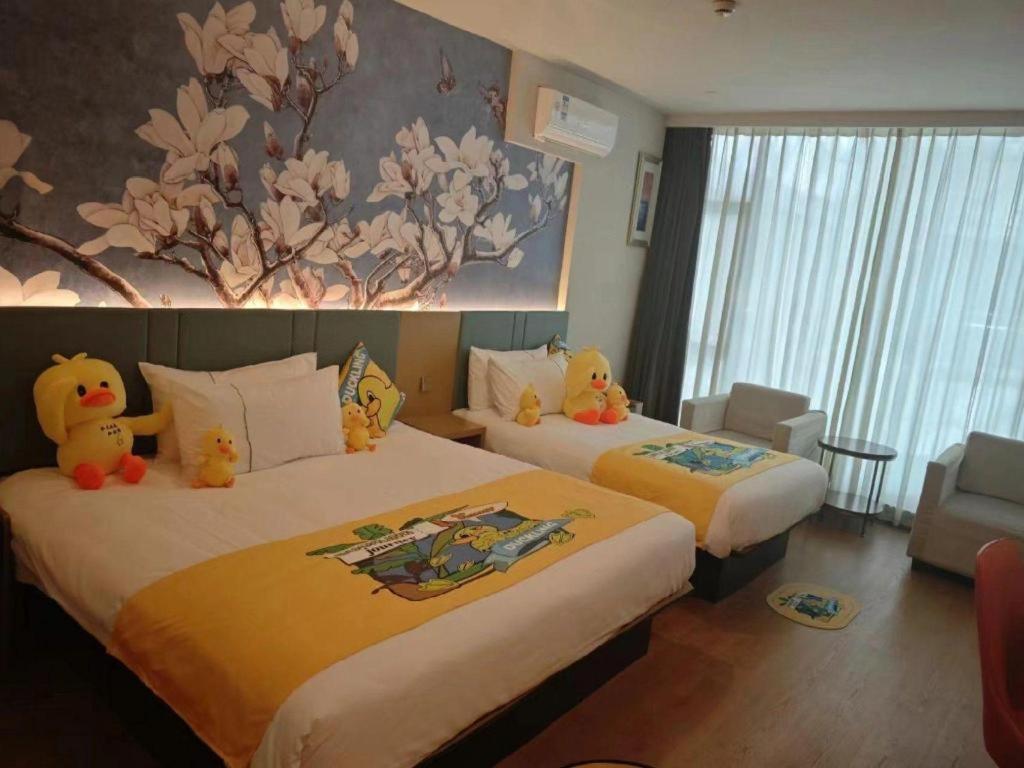 Magnotel Hotel Shanghai Railway Station Magnolia Plaza Buitenkant foto
